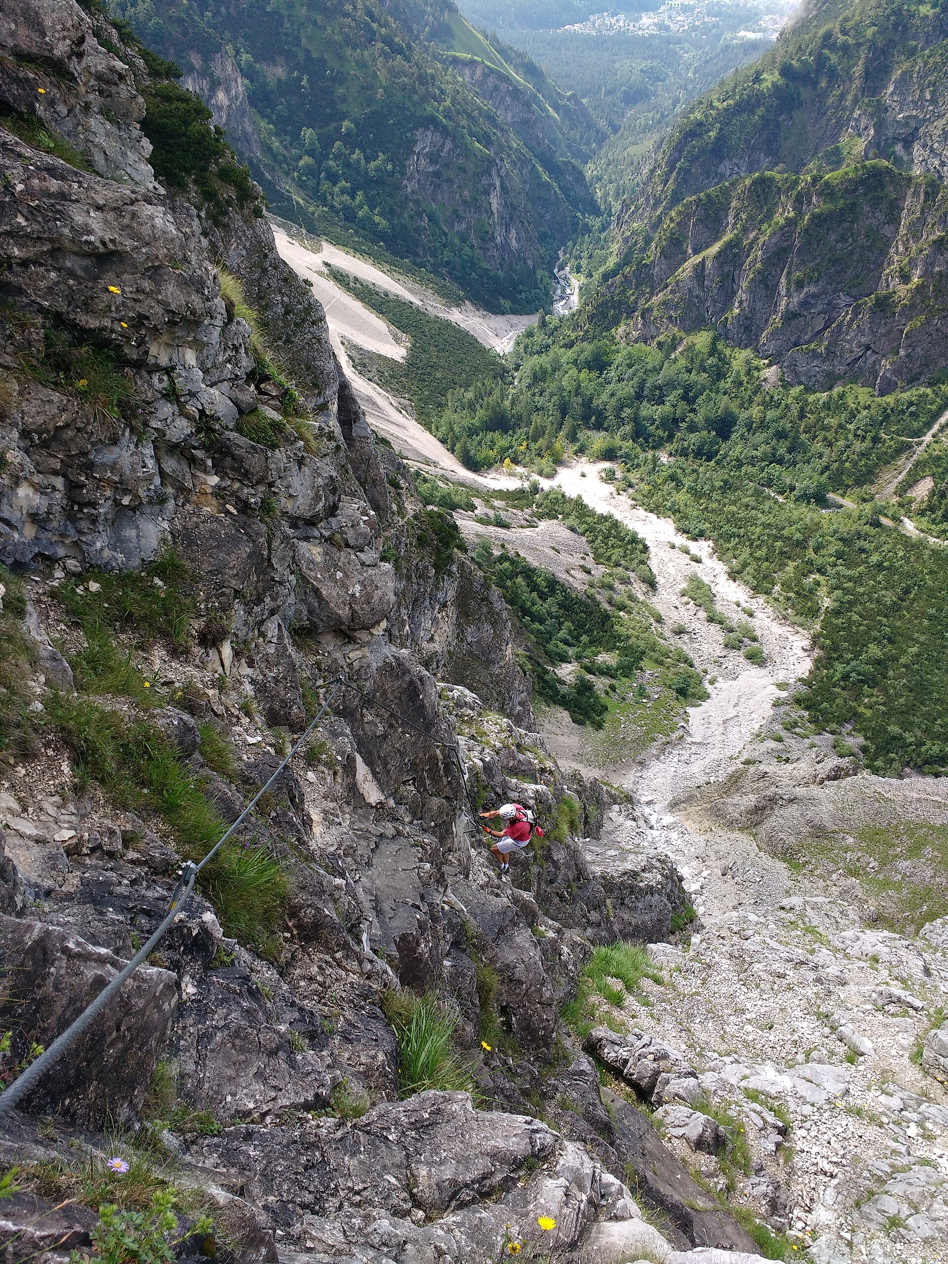 Klettern Klettersteig
